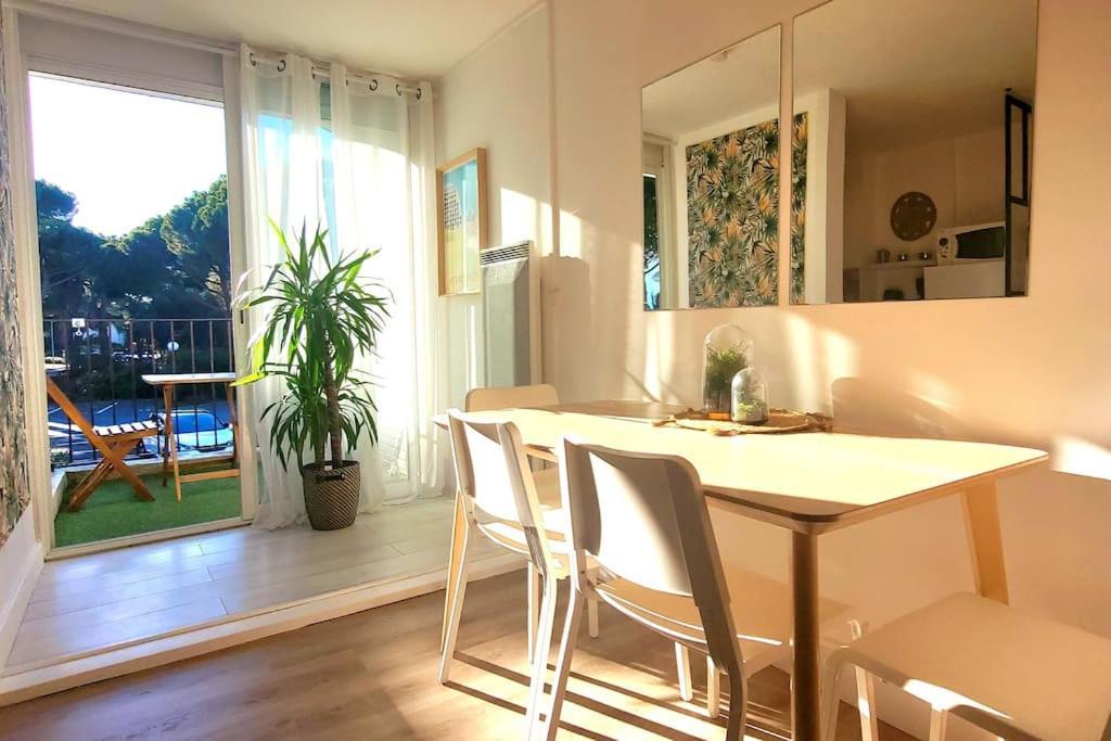 Superbe Studio Au Calme A 8Mn De La Plage La Grande Motte Exteriör bild