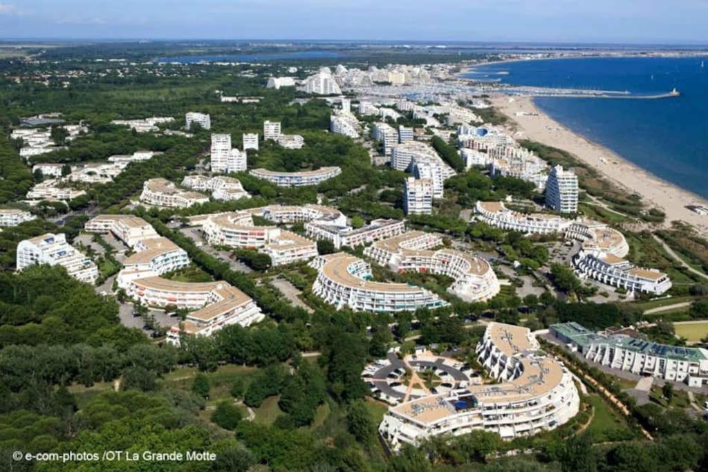 Superbe Studio Au Calme A 8Mn De La Plage La Grande Motte Exteriör bild
