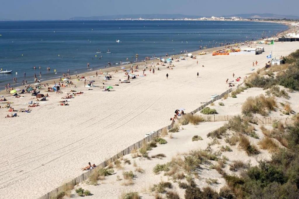 Superbe Studio Au Calme A 8Mn De La Plage La Grande Motte Exteriör bild