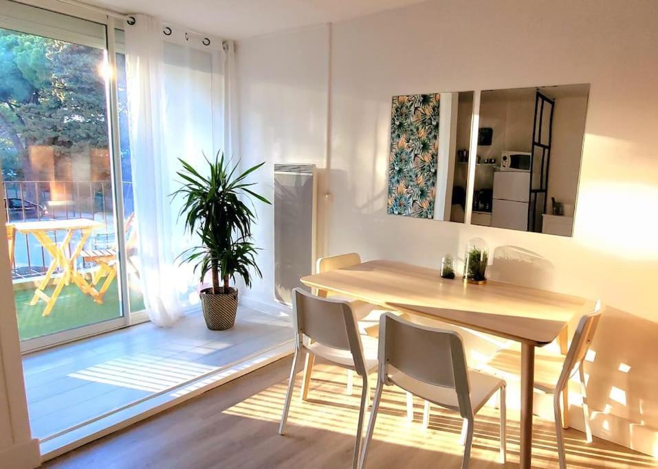 Superbe Studio Au Calme A 8Mn De La Plage La Grande Motte Exteriör bild
